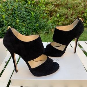 JIMMY CHOO  ‘Private’ Suede Leather Sandal 8